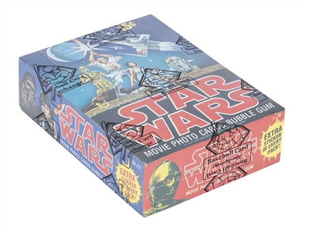 1977 Topps "Star Wars" Series 1 Unopened Wax Box (36 Packs) – BBCE Certified